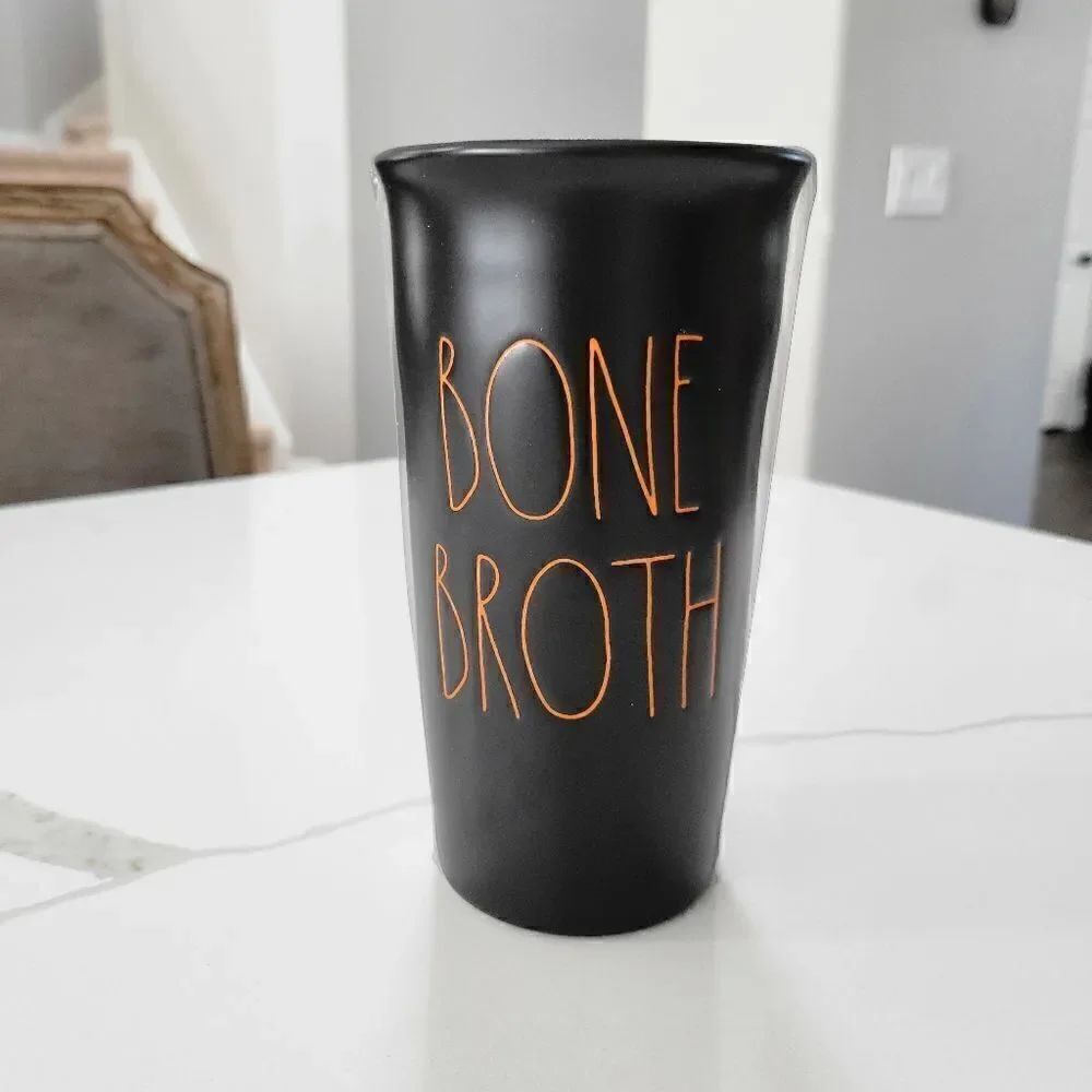 RAE DUNN Bone Broth Travel Mug